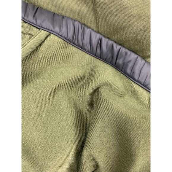 Under Armour Jacket Mens Large Green Black Track Jacket Full Zip‎ Long Sleeve - Picture 9 of 10